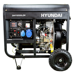 GeneradordiéselmonofásicoHYUNDAIDHY8500LEKseriePRO