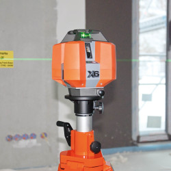 Láser de líneas rayo verde X-Liner 6 green Nedo