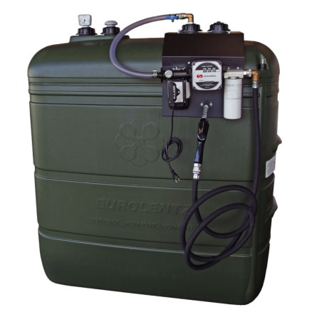 Depósito de gasoil 1000 litros CONFORT XT 75 GNR doble pared con bomba eléctrica