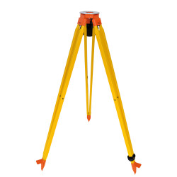 Trípode rígido de madera 1.53 m | Nivelación y medición.
