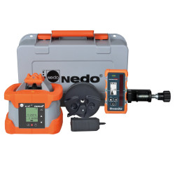 Nivel láser rotatorio PRIMUS 2 H1N+ Long Range con receptor láser ACCEPTOR MAXX Nedo