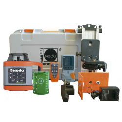 Nivel láser rotativo SIRIUS 1 HV green-verde Set completo