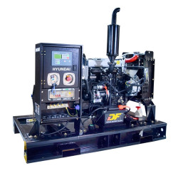 Generador diésel 1.500 RPM trifásico abierto DHY66KE HYUNDAI