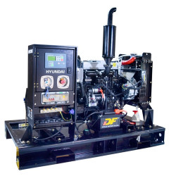 Generador diésel 1.500 RPM trifásico abierto DHY75KE HYUNDAI