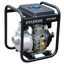 MotobombadiéselaguaslimpiasDHY100LEHYUNDAI