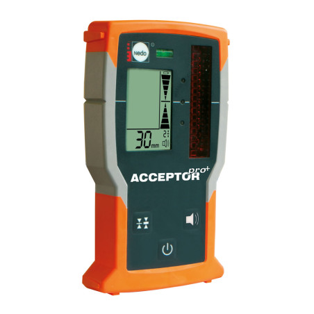 Receptor láser ACCEPTOR pro+ con pinza de sujeción