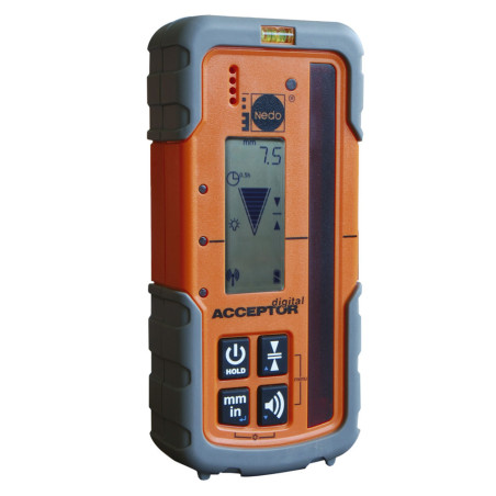 Receptor láser ACCEPTOR digital  | Nivelación y medición.