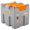 Depósito de gasoil 980 litros doble pared con bomba 12 V - Básico - Homologación ADR - CEMO CUBE MOBIL