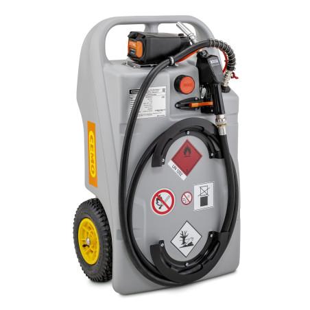 Carro Trolley diésel 100 litros con surtidor eléctrico sistema de batería AP de STHIL