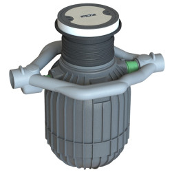 Separador de Hidrocarburos Saphir Clase 1 NS6 30L/s con Bypass 1200 litros GRAF