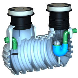 Separador de Hidrocarburos Diamant Clase 1 NS15 15L/s 3350 litros GRAF