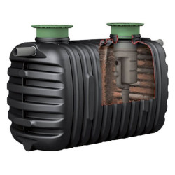 Fosa Séptica 7/14 Habitantes 4000 Litros con Filtro Biológico oneZero Compact GRAF