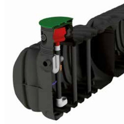 Depósito agua 4000 L enterrado AT 185 con Filtro Sinus | Rexcosur