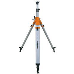 Trípode de columna y manivela pesado 1.01 - 2.94 m Apoyos conmutables para nivel láser Nedo