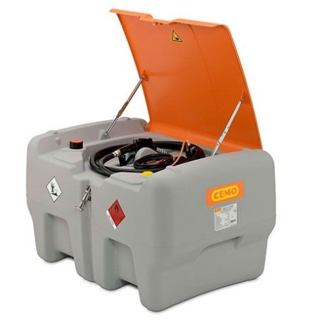Depósito de gasoil 440 litros con bomba eléctrica CENTRI SP 12 V DT-Mobil Easy  tapa CEMO