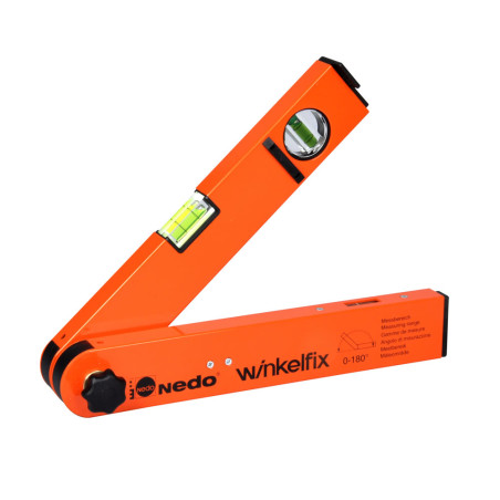 Medidor de ángulos analógico Nedo Winkelfix shorty