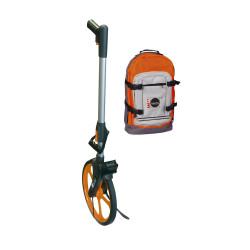 Rueda ligera de medición Deluxe con mochila | Nivelación y medición