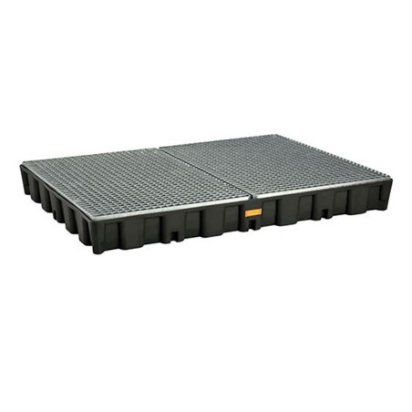 Bandeja colectora PE 250 HD con rejilla de acero galvanizada