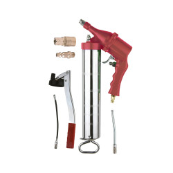 Bomba de engrase neumática y manual