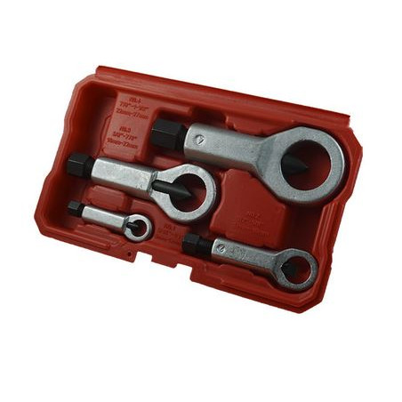 Kit herramientas para romper tuercas 4 piezas