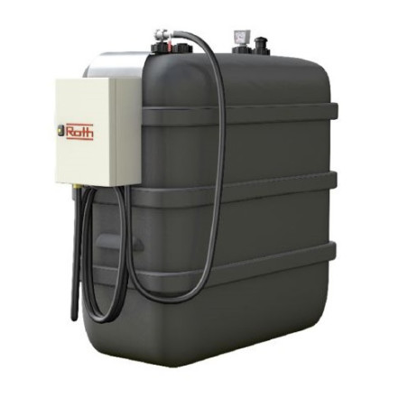 Depósito de gasoil 2000 litros exterior RotStation doble pared