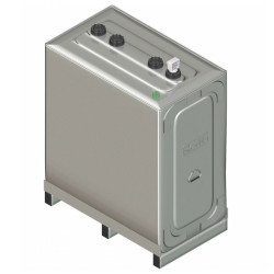 Depósito gasoil 1500 litros doble cubeto Roth Duo System