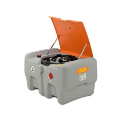 Depósito diésel 440 litros con bomba eléctrica 24 V y tapa abatible