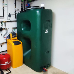 Depósitos de agua con bomba de presión